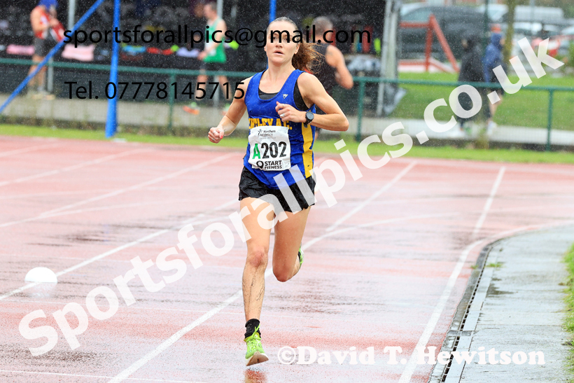 Senior Womens 4 Stage 2025 Northern Athletics Autumn Road Relays, Leigh, Lancashire. Photo: David T. Hewitson/Sports for All Pics
